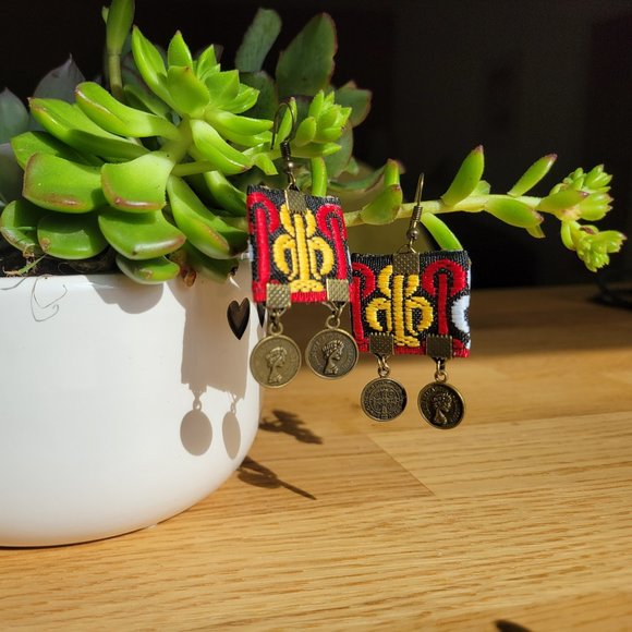 Handmade, colorful, & Charming earring came from middle east! - Picture 1 of 2
